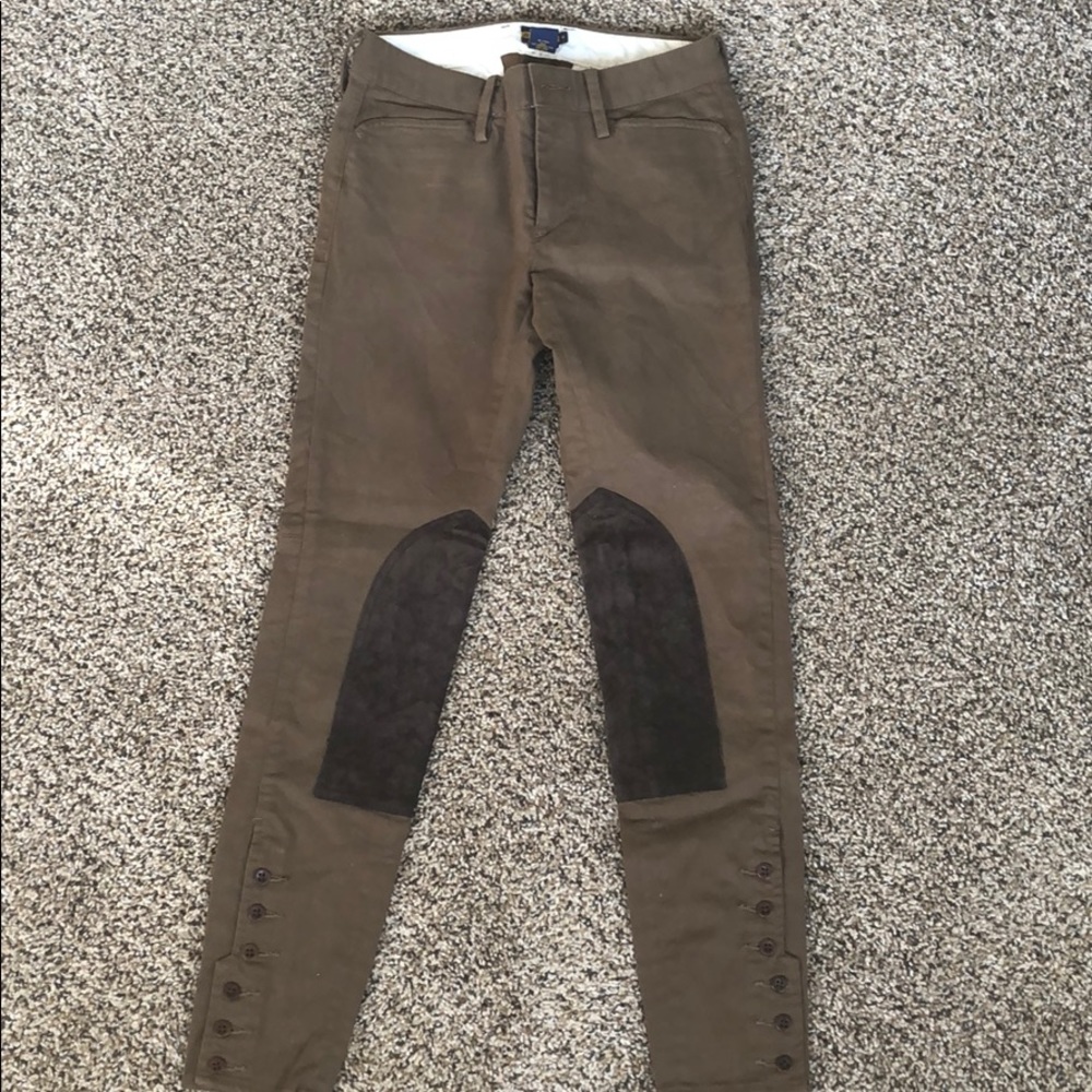 Ralph Lauren Women’s RUGBY pants Brown Size 0